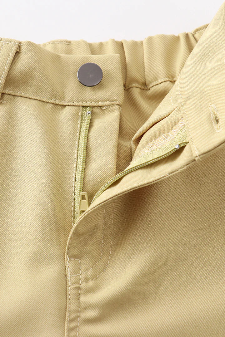 Mustard Cargo Shorts