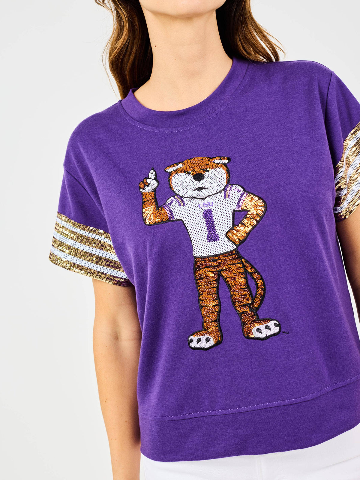 Purple LSU Tiger