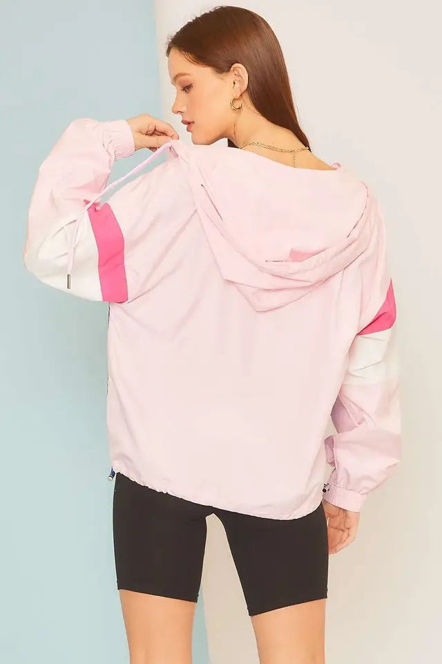 Color Block Windbreaker