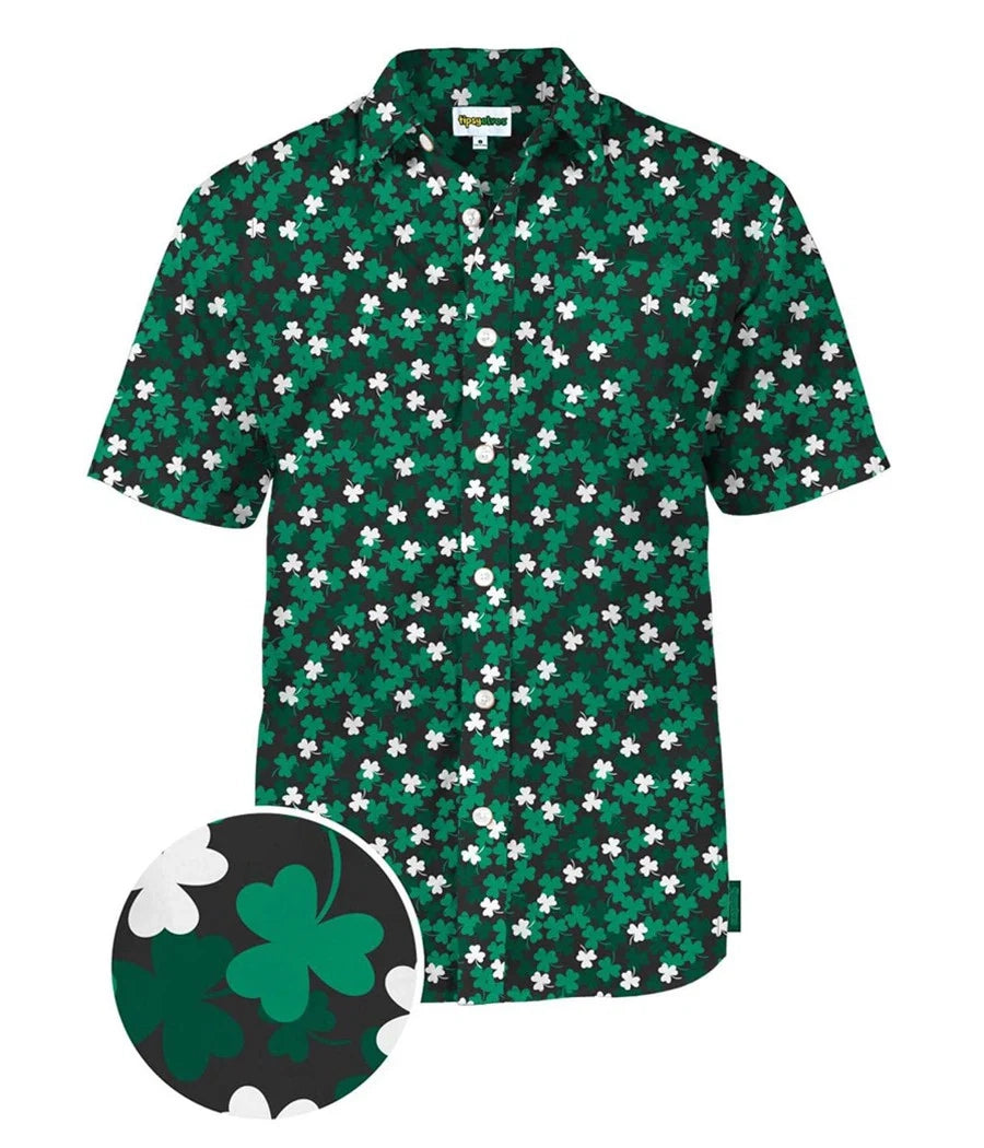 Clover Confetti St. Patrick's Button Down - The Season Boutique