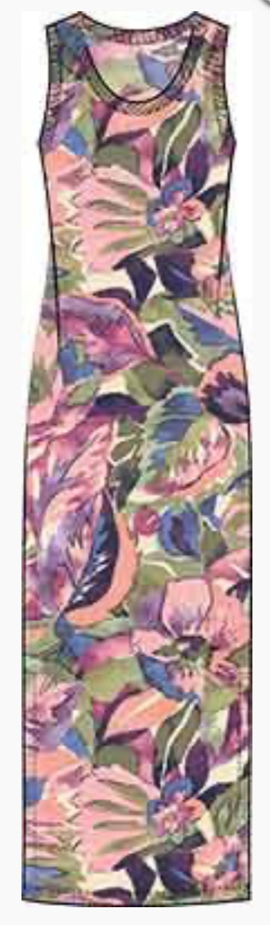 DARCY GARDEN OASIS MIDI DRESS