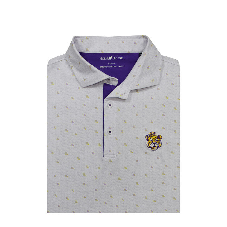 LSU Tigers 1955 White and Gold Micro State