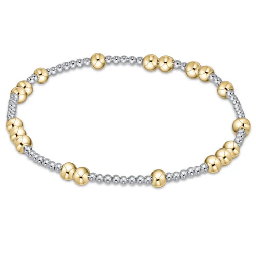 Hope Unwritten 4mm bracelet - mixed metal