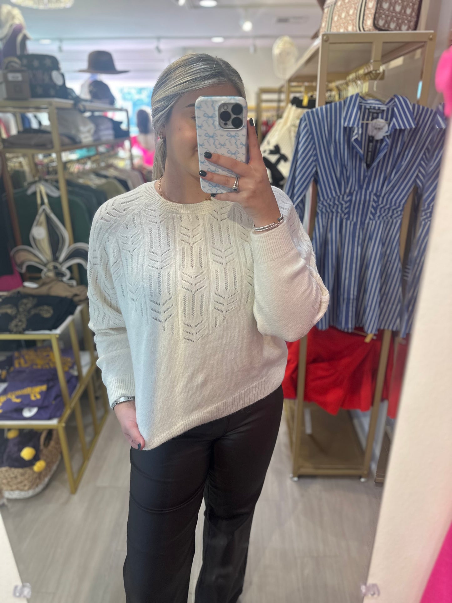 Crew Neck Sweater - The Season Boutique