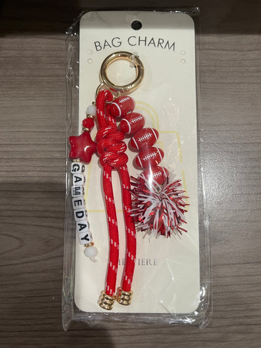 GAMEDAY BAG CHARM!