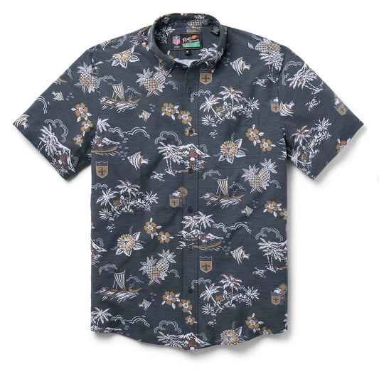 New Orleans Saints Throwback Button Down
