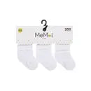 MeMoi Baby Bootie Socks 3 Pack