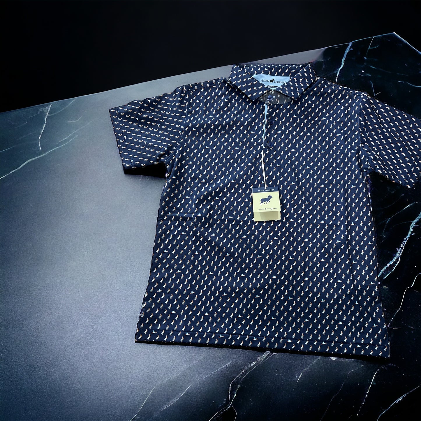 Boys Pelican Horn Legend Polo