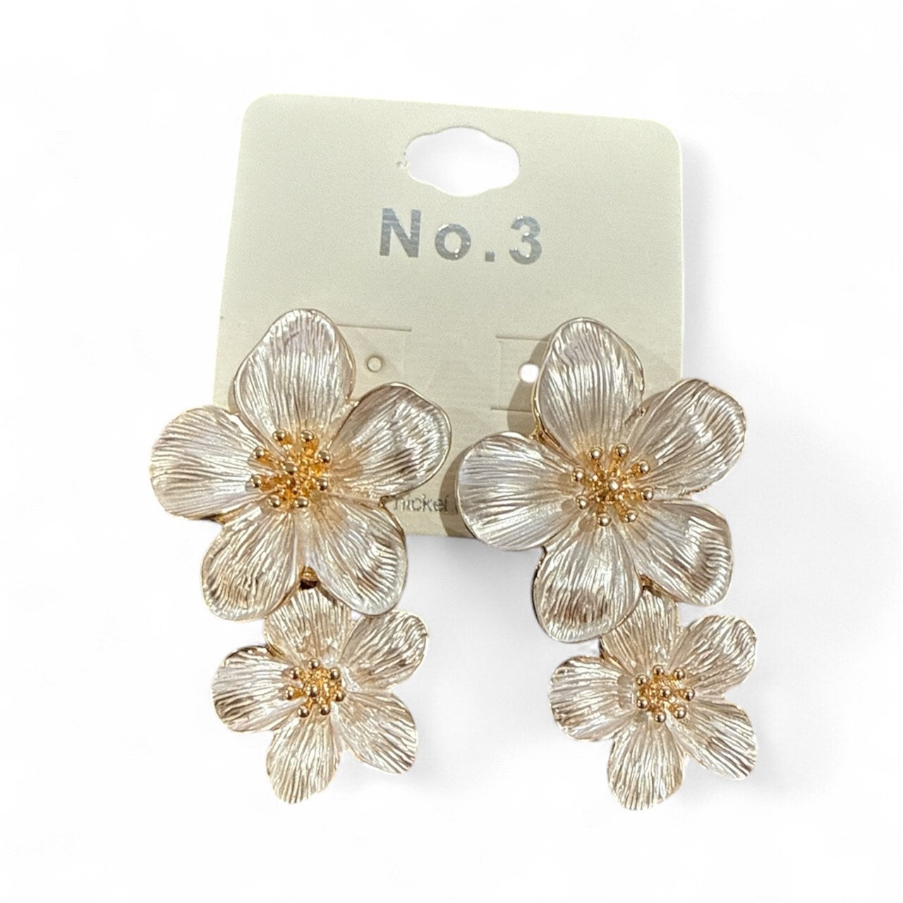 Double Bloom Drop Studs