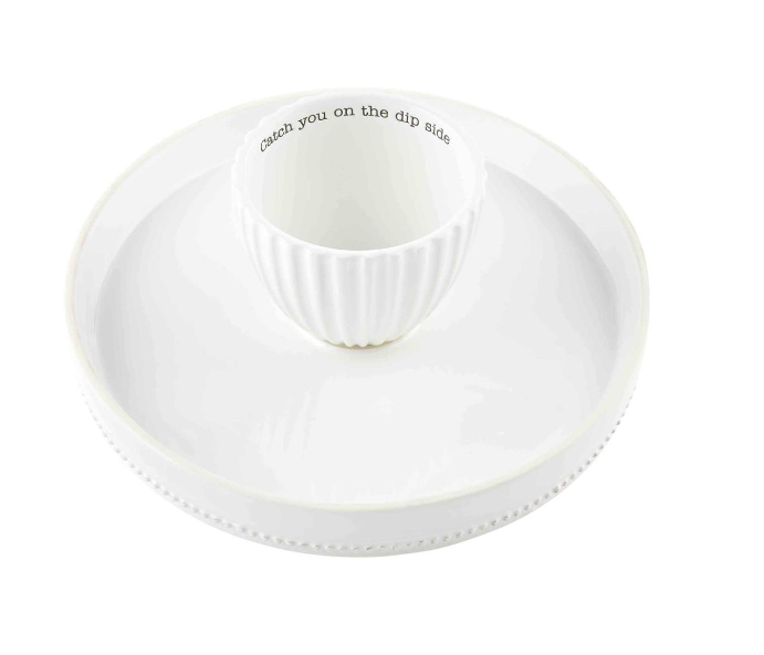 Reversible Pedestal Chip & Dip