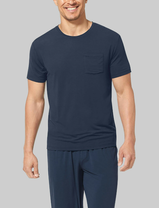 SS Pajama Pocket Tee