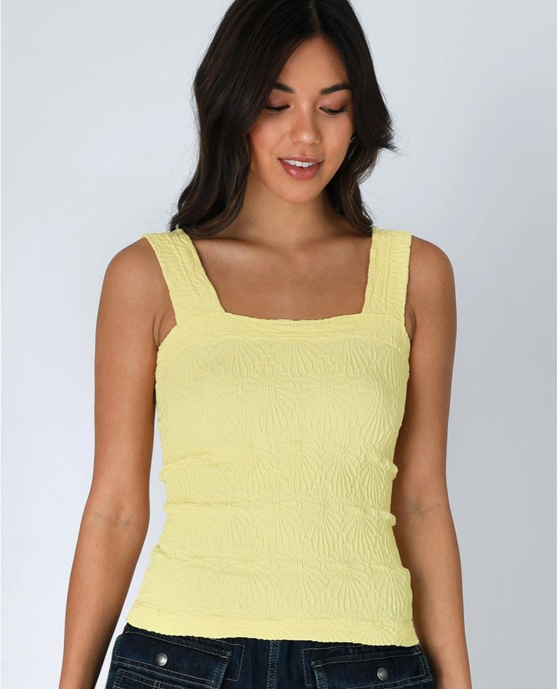 Lace Textured Square Top
