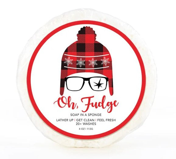 Soap in a Sponge Holiday Collection