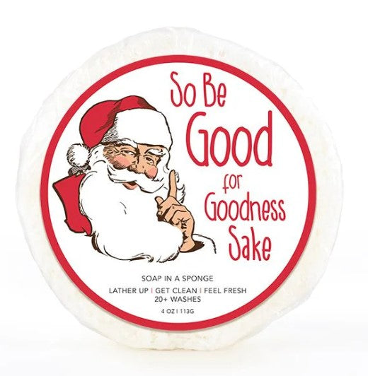 Soap in a Sponge Holiday Collection
