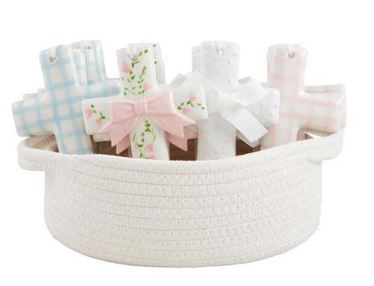 Ceramic hand painted Crosses