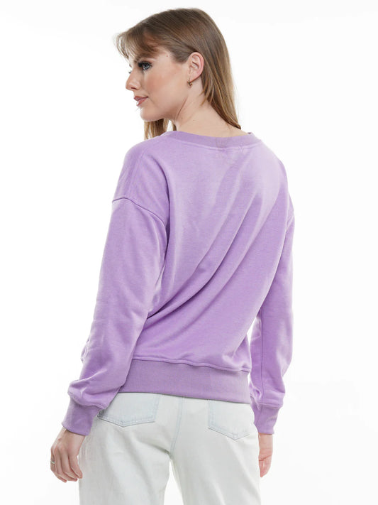 3D Embellished Cheers Sweatshirt