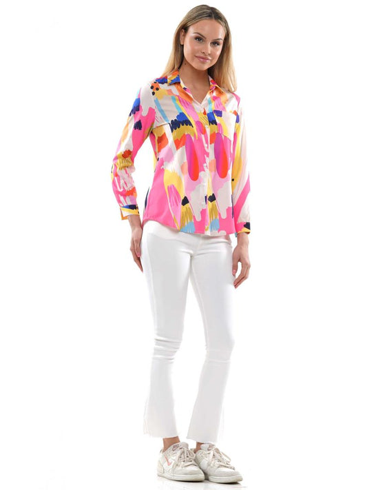 Color Splash Blouse
