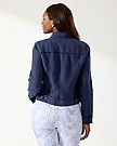 TWO PALMS RAW EDGE JACKET Navy