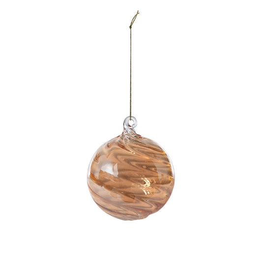 Spun glass ball ornament - The Season Boutique