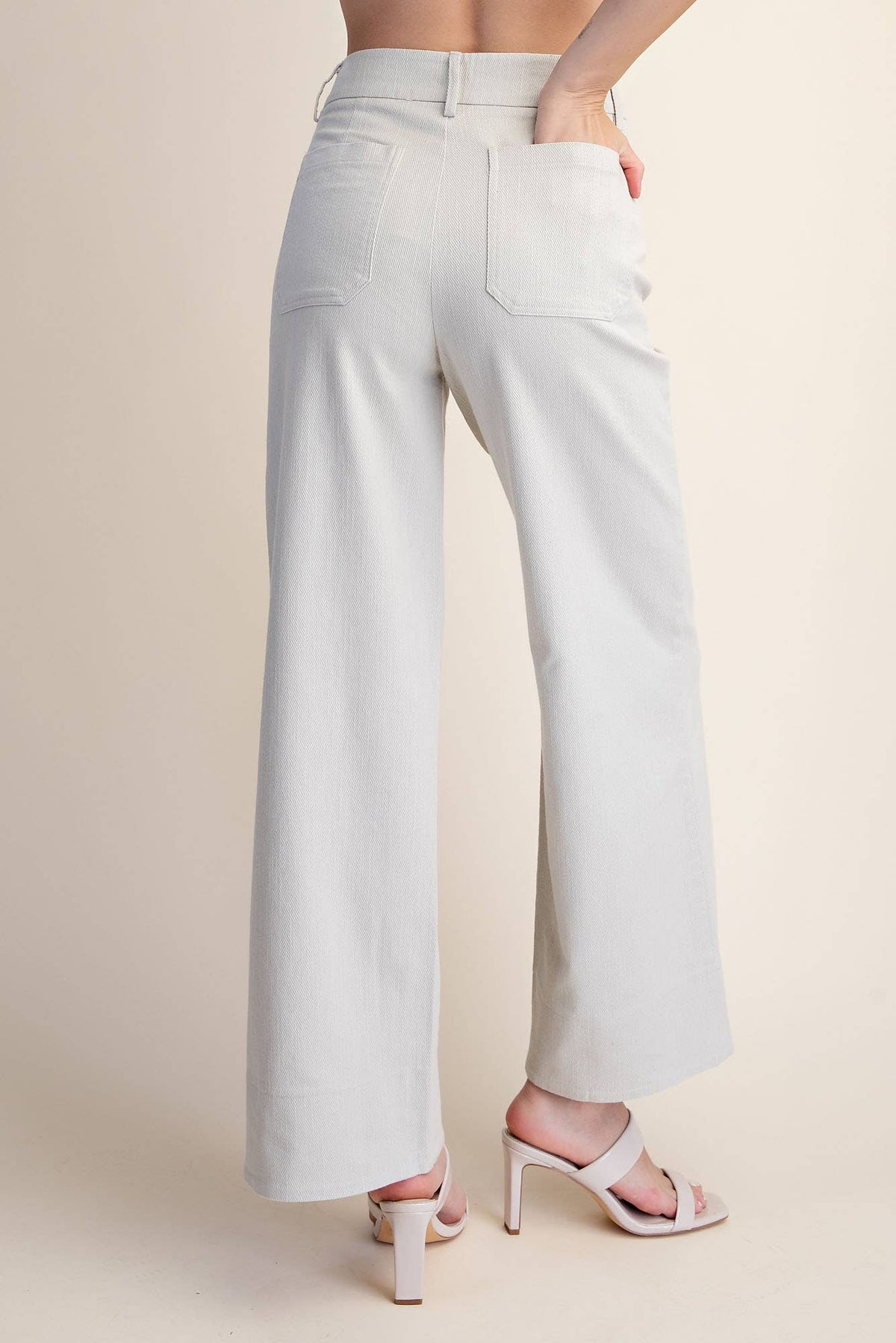 Front Pocket Wide Leg