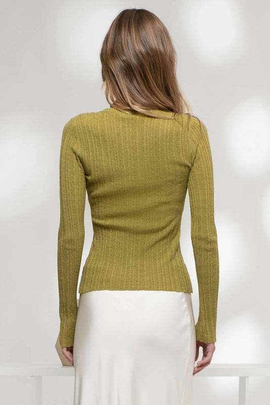 Split Hem Button Down Cardigan - The Season Boutique