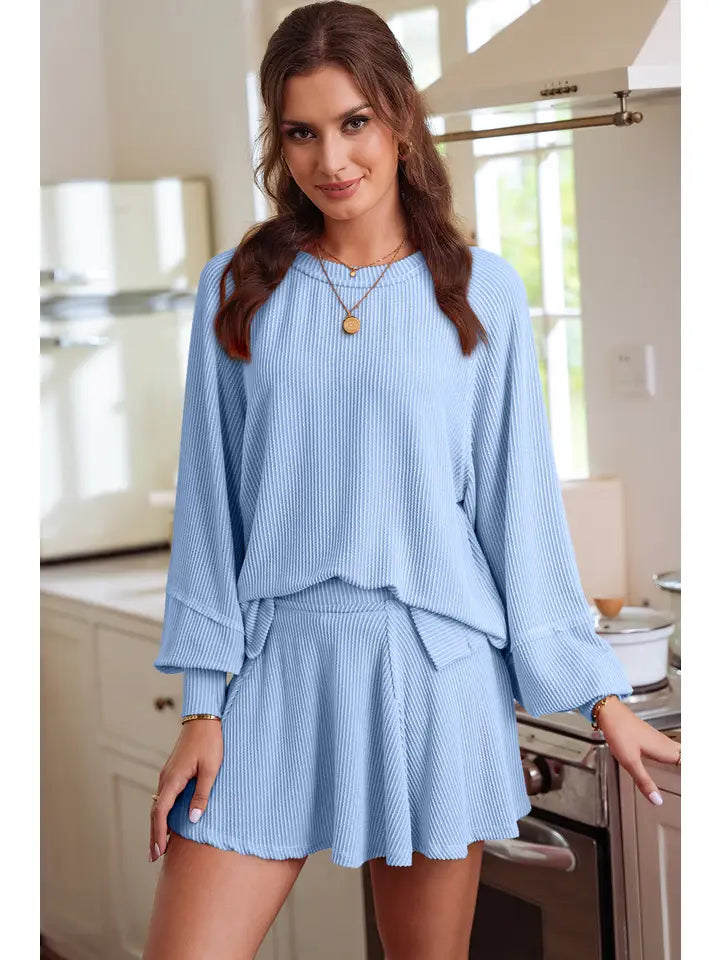 High Waist Ruffled Mini Skirt