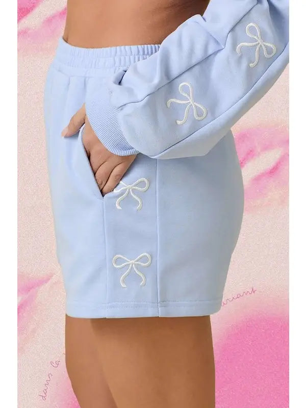 Side Ribbon Knit Set