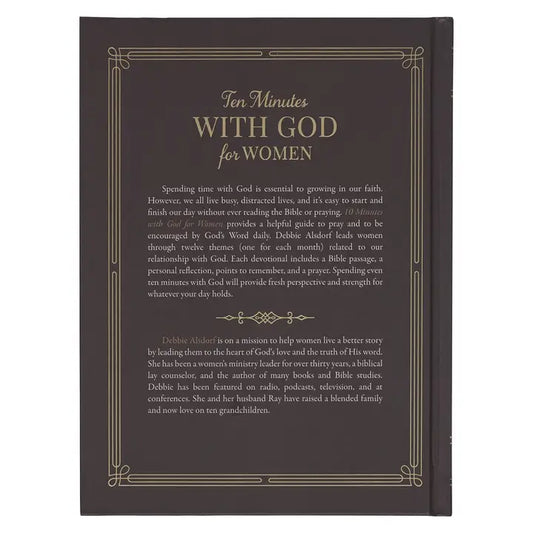 Devotional 10 Minutes with God For Women Hardcover