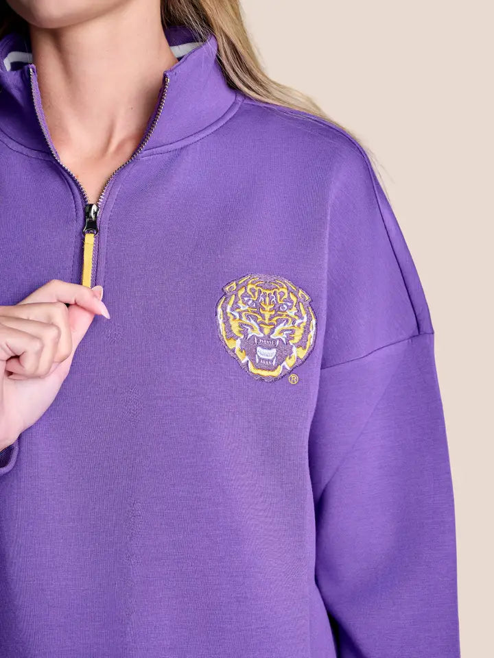 LSU Quarterzip