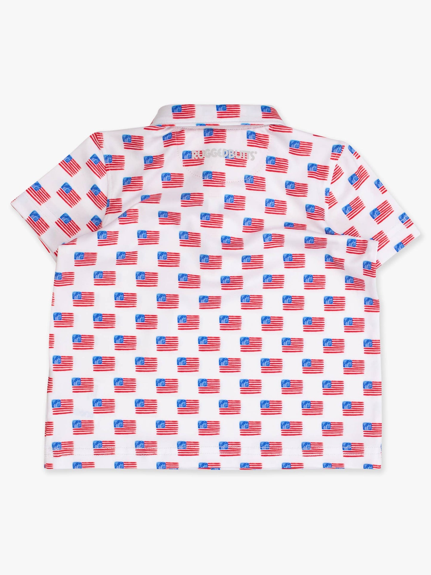 Boys Freedom Flags Performance Polo