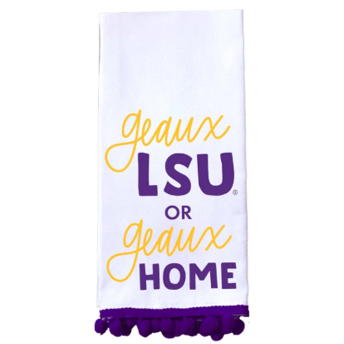 Tea Towel Geaux LSU - The Season Boutique