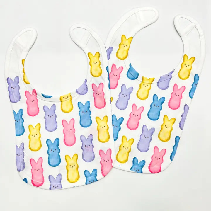 Bunny Treats Baby Bib