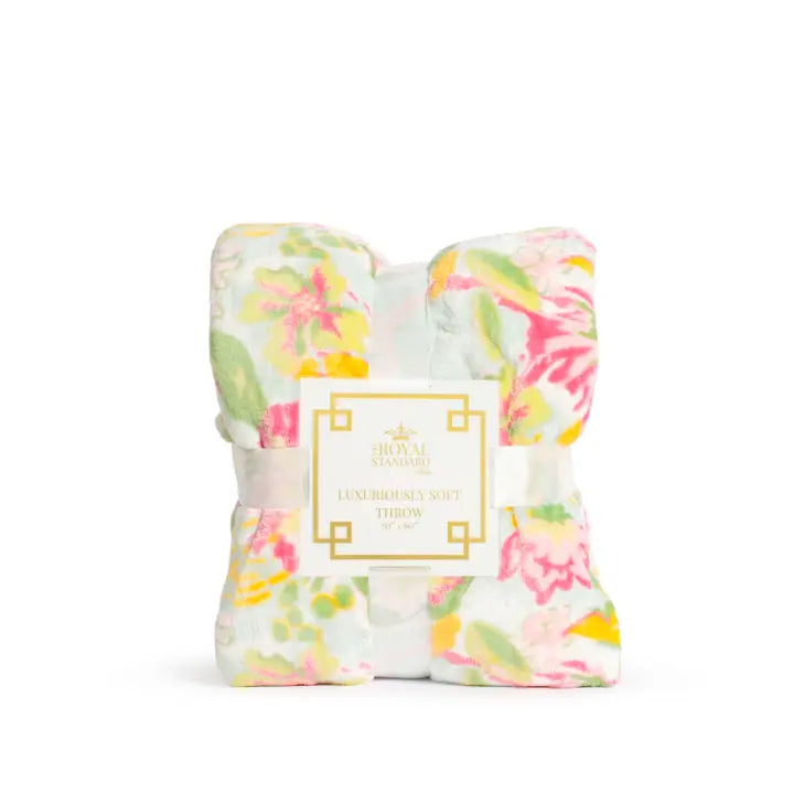 Summer Bouquet Throw Multi 50x60 - The Season Boutique