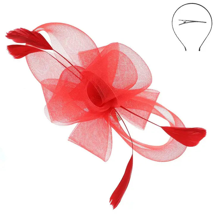 Kentucky Derby Southern Veiled Fascinator E 3-piec 6