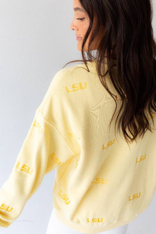 LSU Sleeve Crew