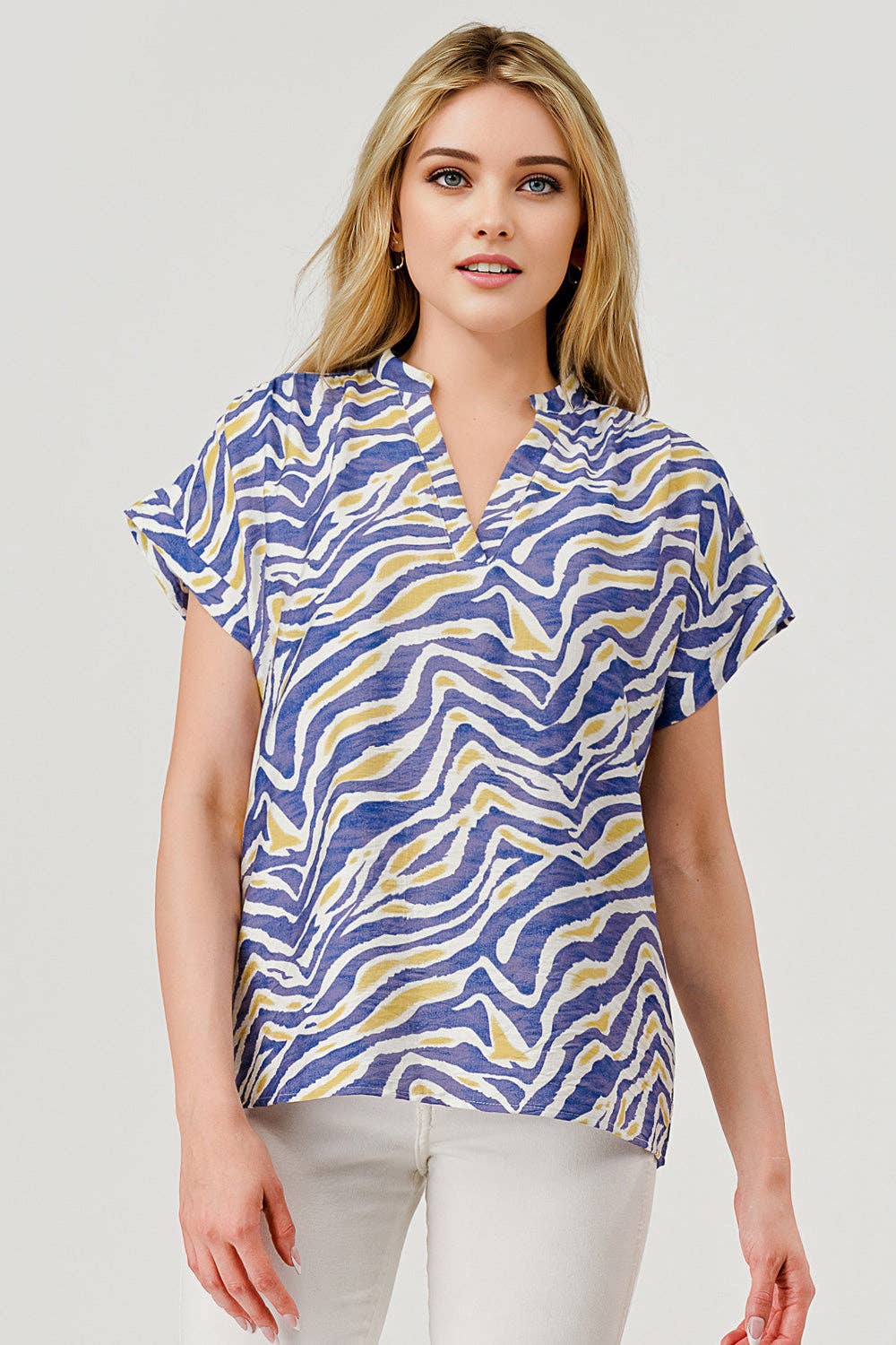 Tori Short Sleeve Game Day Top