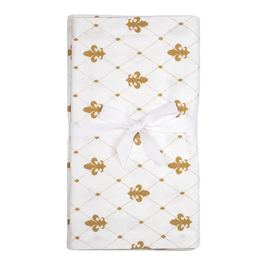 Clovis Runner White/Light Gold 13x90