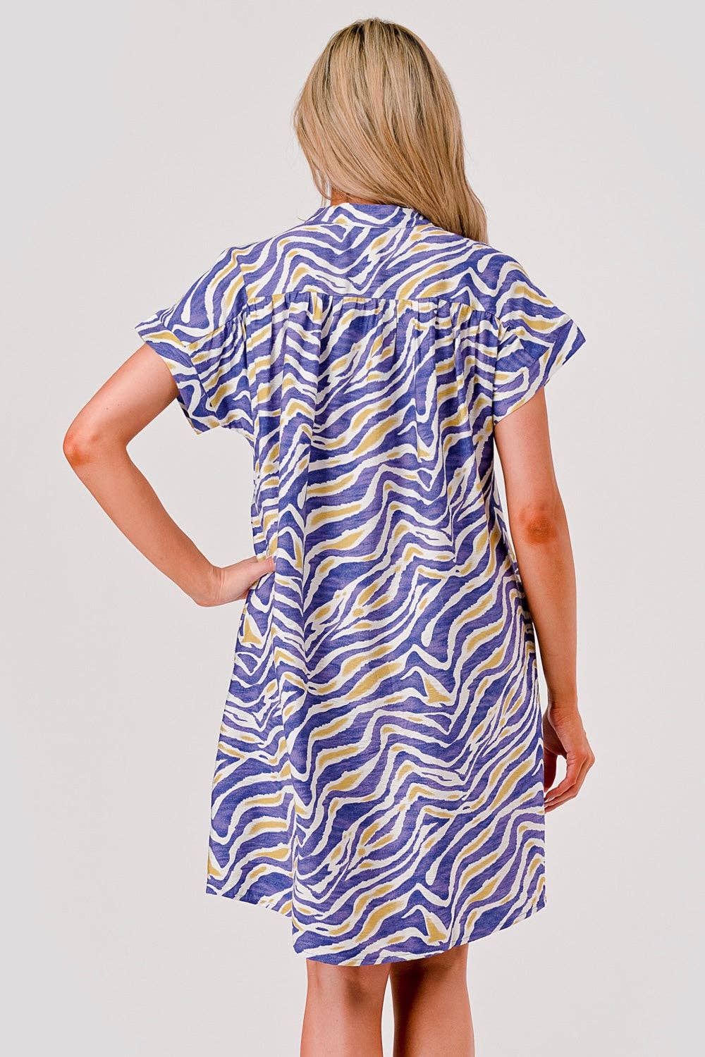 Tori Game Day Shift Dress Tiger Print - The Season Boutique