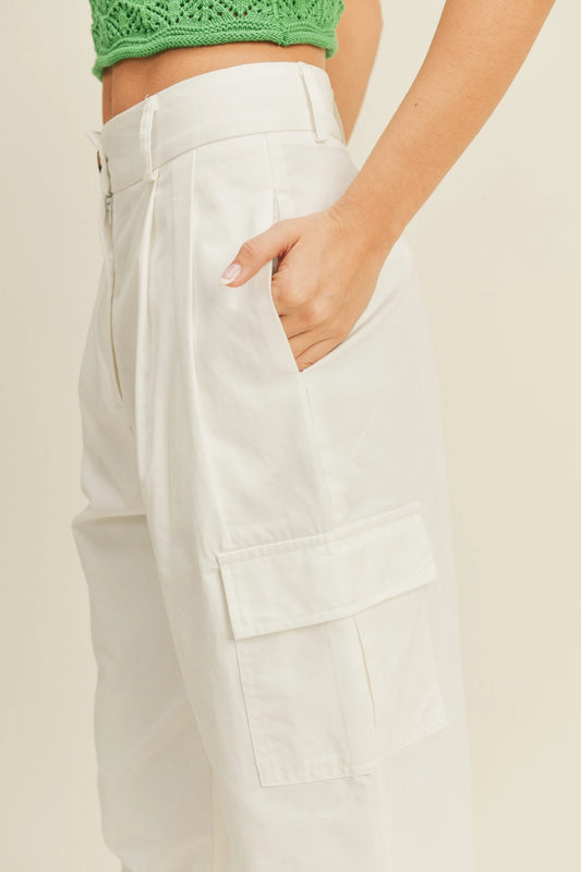 Tencel Cargo Pants
