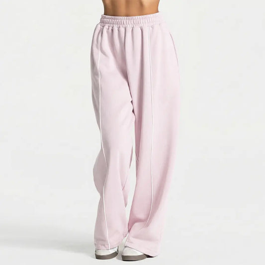 Women's Loose Fit Straight Pants - The Season Boutique