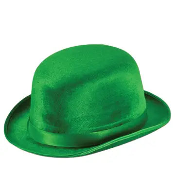 Green Vet-Felt Derby - The Season Boutique