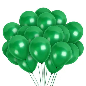 12" Latex Balloons with Helium