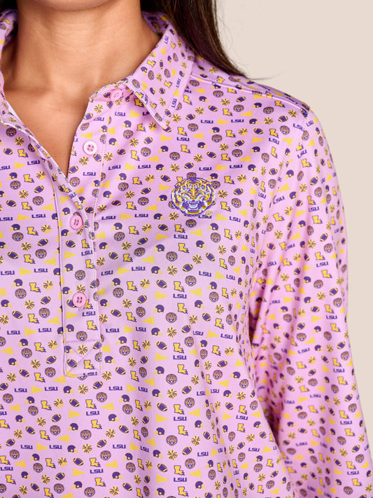 The League Long Sleeve Polo - The Season Boutique