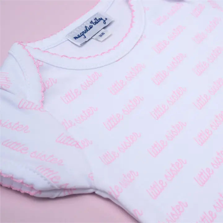 Little Sister Short Sleeve Bodysuit - The Season Boutique