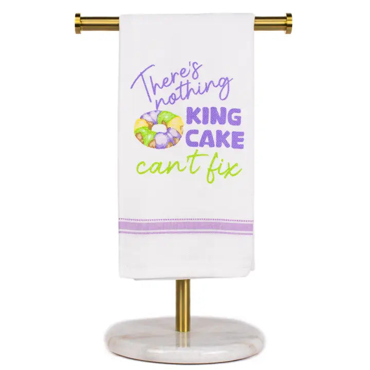 Nothing King Cake Can't Fix Hand Towel