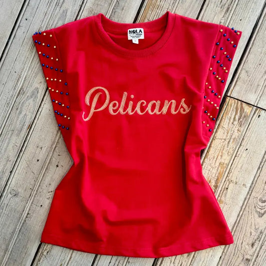 Pelicans Pearl Flutter Sleeve