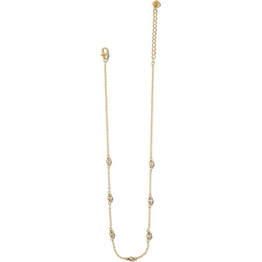 Gold Plated Illumina Petite Collar Necklace