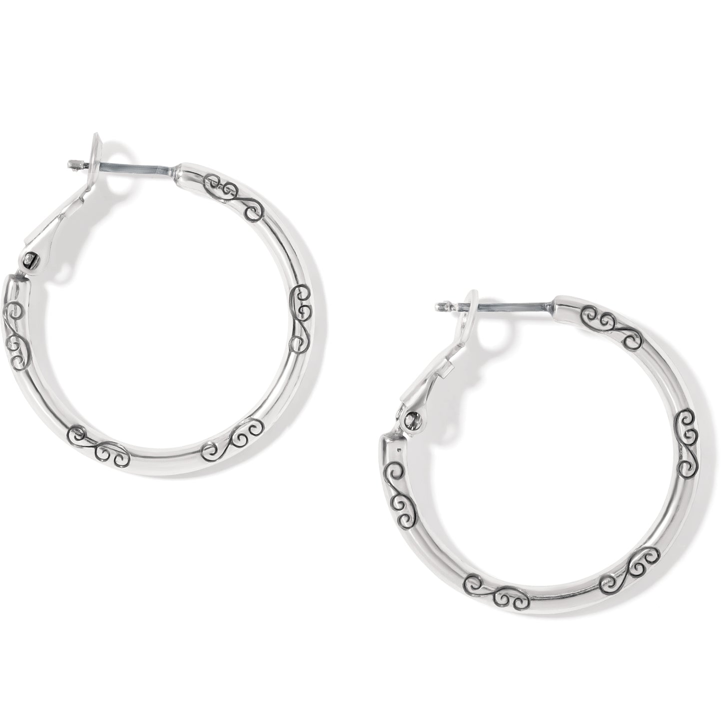 SIL SML Hoop Charm Earrings