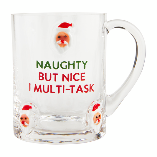 Christmas Icon Glass Mug