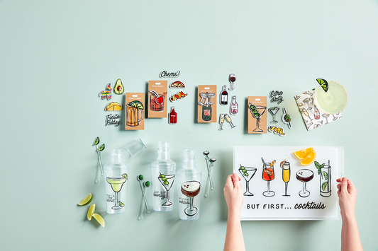 But First ... Acrylic Bar Tray